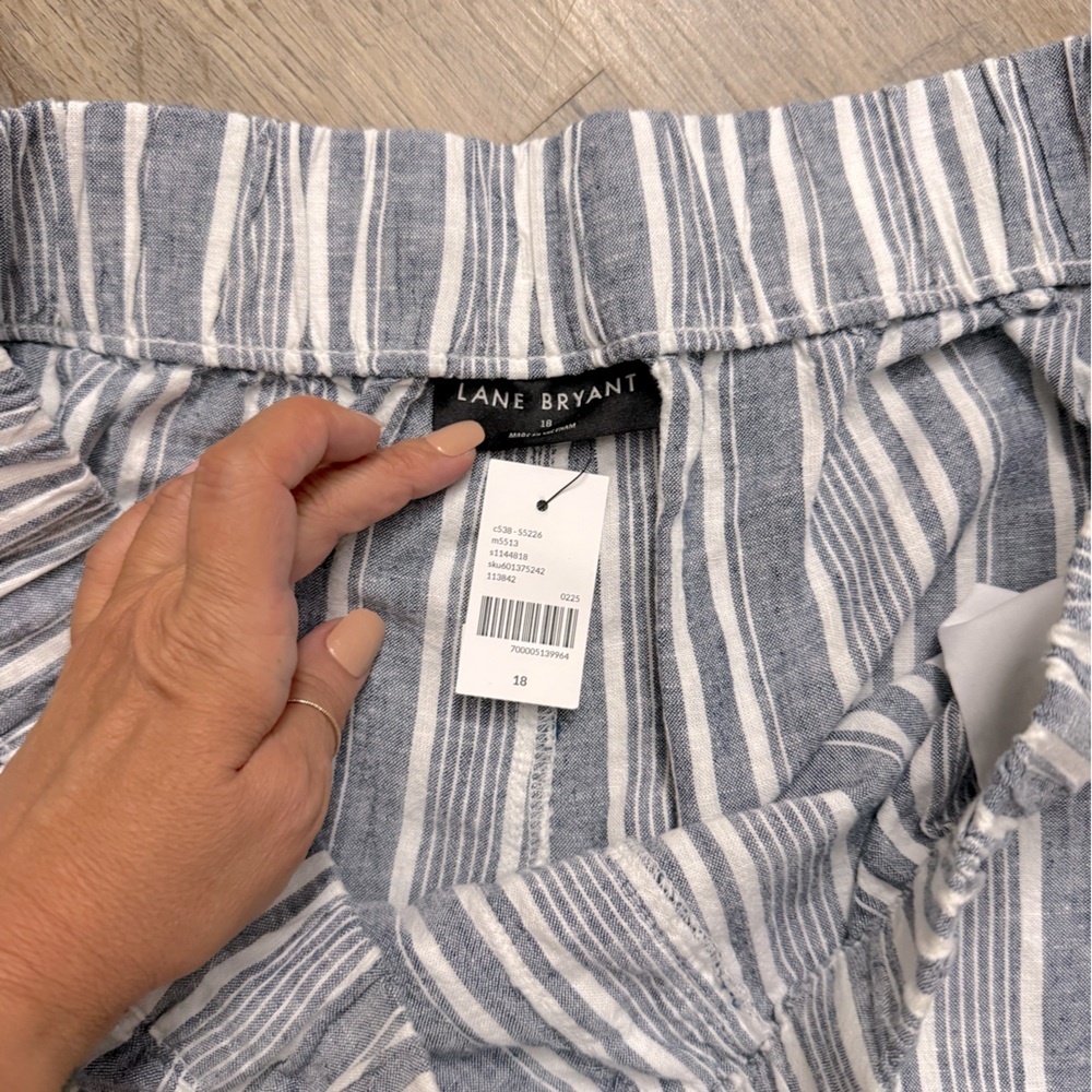 Lane Bryant • Soft Linen Wide Leg Pants - Picture 8 of 13